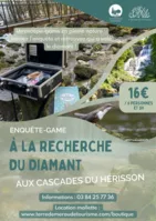 L’Enquête Game aux Cascades du Hérisson
