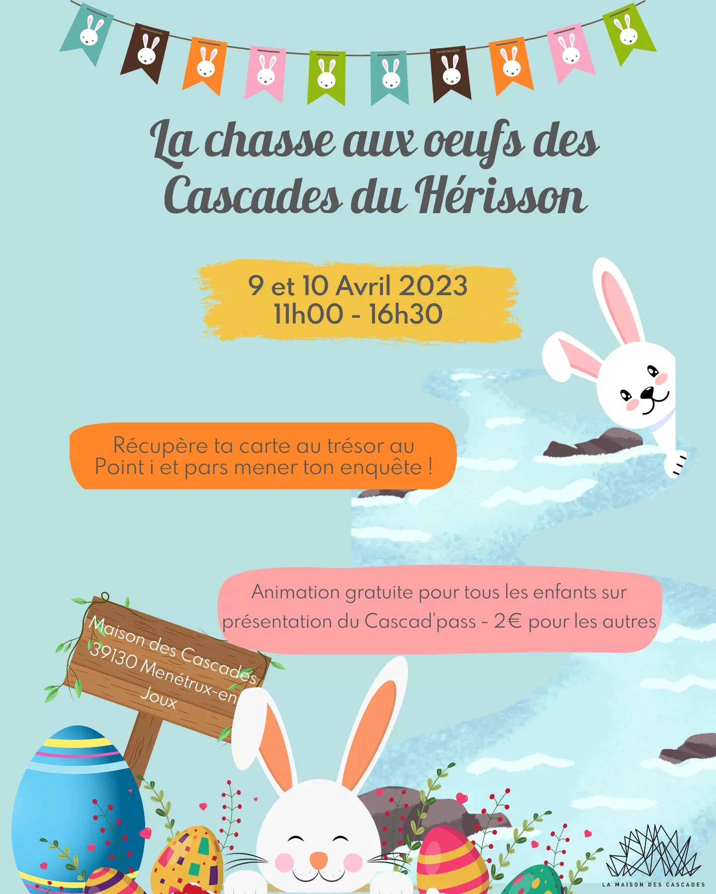 Dimanche 9 et lundi 10 avril 2023