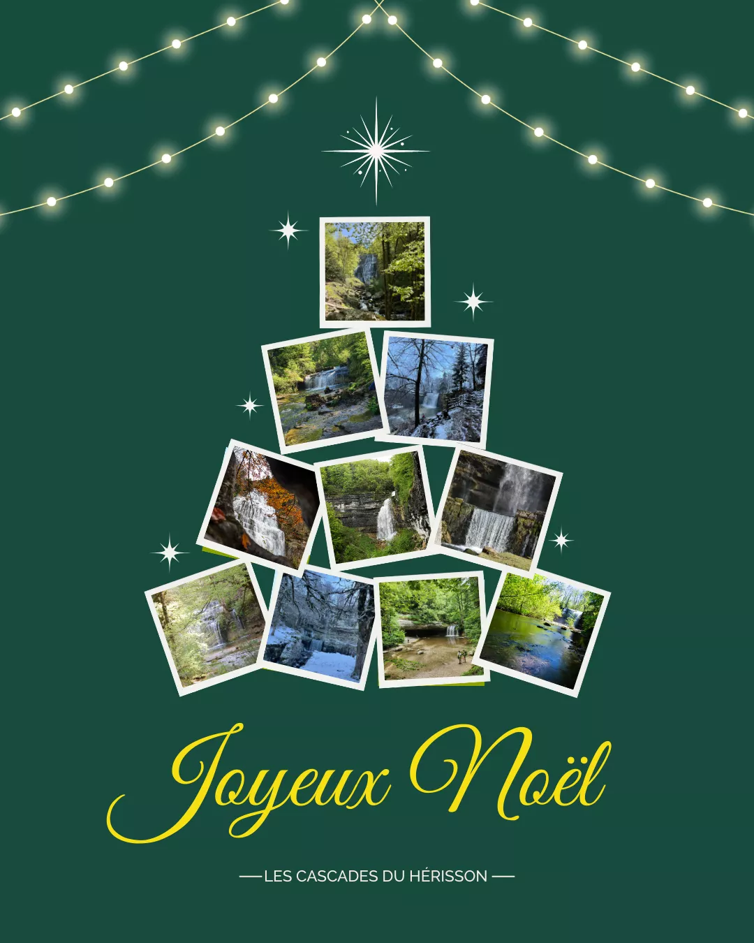 Nous vous souhaitons de belles fêtes de fin d'année à tous !